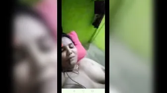 Horny Bhabhi Exposing Her Big Tits And Wet Pussy For Her Man
