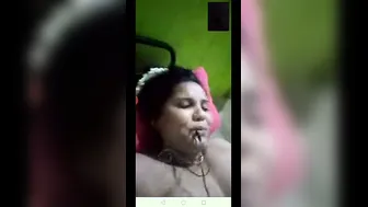 Horny Bhabhi Exposing Her Big Tits And Wet Pussy For Her Man