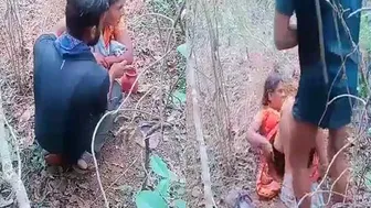 Married Village Bhabhi Sneaking Outdoors Fucking Younger Lover