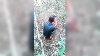 Married Village Bhabhi Sneaking Outdoors Fucking Younger Lover