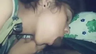 Indian GF Sucking Cock And Swallowing Every Drop