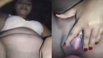 Horny Bangladeshi Village Bhabhi Spreading Pussy Wide On Camera