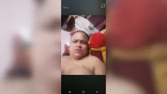 Mature Village Aunty Showing Off Wet Pussy During Video Chat