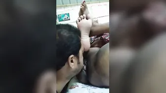 Hubby Eating Out His Married Wife Pussy On Homemade Video Cam
