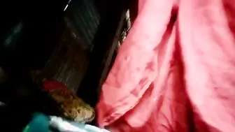 Shy Village Girl Revealing Big Natural Tits And Pussy On Call