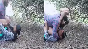 Village Bhabhi Getting Fucked Hard By Stranger Outdoors