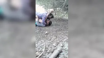 Village Bhabhi Getting Fucked Hard By Stranger Outdoors