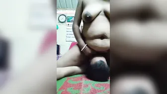 Busty Bengali Wife Bouncing On Hubby Cock At Home After Dinner