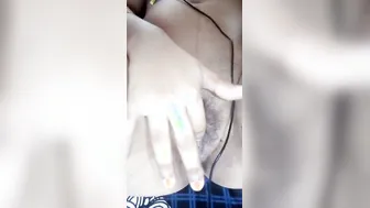 Horny Mallu Babe Fingering Her Tight Pussy On Bed