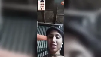 Village Babe Spreading Her Tight Pussy Wide On Video Call For Me
