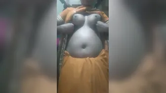 Village Bhabhi Exposing Her Soft Tits And Hairy Pussy On Camera