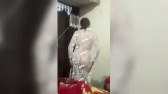 Curvy Bhabhi Caught Naked While Hubby Filming Her Body At Home