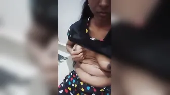 Young Desi Babe Revealing Her Perky Little Boobs On Webcam Today