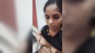 Young Desi Babe Revealing Her Perky Little Boobs On Webcam Today