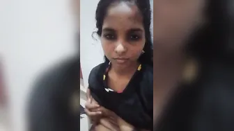 Young Desi Babe Revealing Her Perky Little Boobs On Webcam Today