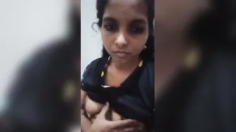 Young Desi Babe Revealing Her Perky Little Boobs On Webcam Today