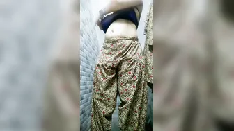 Chubby Indian Babe Showing Off Her Massive Natural Tits