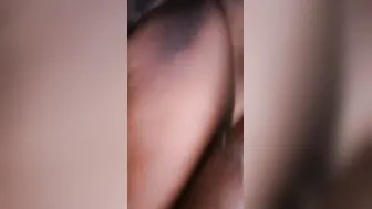 Hubby Exposing His Hairy Village Wife Naked Pussy On Camera