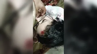 Married Bhabhi Sucking Cock Then Taking It Doggy On The Floor