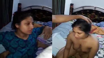 Married Maid Stripping Naked Before Sucking My Hard Dick