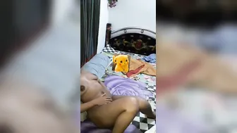 Married Maid Stripping Naked Before Sucking My Hard Dick