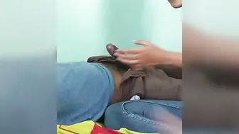 Innocent College GF Giving Her First Blowjob To Me