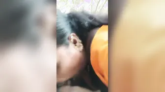 Local Slut Sucking Dick Outdoors For Cash Caught On Camera