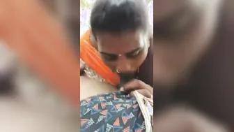 Local Slut Sucking Dick Outdoors For Cash Caught On Camera