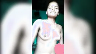 Sweet Village Girl Spreading Her Pussy On Camera For Lover