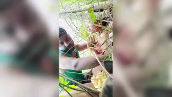 Desi GF Getting Fucked In The Woods Caught On Camera