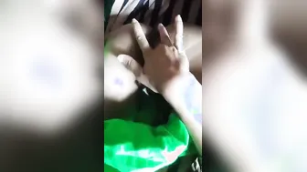 Beautiful Village Girl Showing Off While Fingering Herself