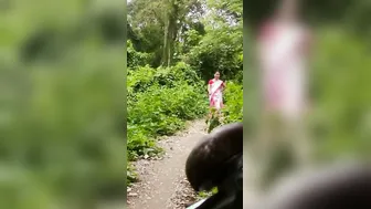 Village Wife Getting Her Pussy Filmed By Lover In The Woods