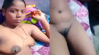 Village GF Making Hot Nude Video For Her Boyfriend