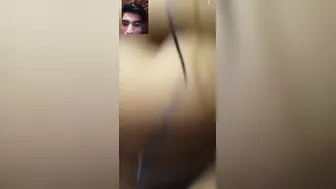 Chubby GF Showing Me Her Pussy During Video Call