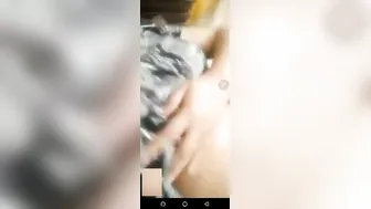 Mature Desi Wife Exposing Her Tits And Pussy On Video Call
