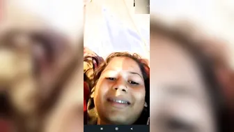 Village GF Flashing Her Big Natural Boobs For Me
