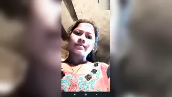 Village GF Flashing Her Big Natural Boobs For Me