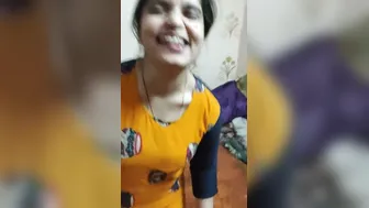 Shy GF Stripping Naked On Camera Showing Her Body