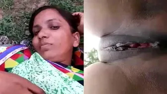 Married Desi Woman Getting Fucked Outdoors Caught On Camera