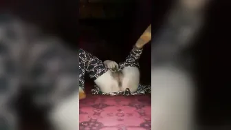 Village Wife Fingering Her Dripping Pussy While Hubby Is Away