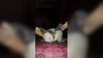 Village Wife Fingering Her Dripping Pussy While Hubby Is Away