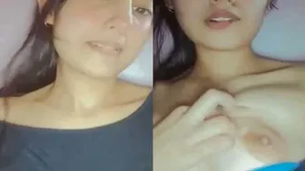 Slut Next Door Lifting Her Shirt Revealing Her Perfect Tits