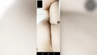 Curvy Bhabhi Bending Over Showing Off Her Fat Ass On Video Call