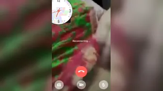 Lonely Wife Flashing Her Heavy Boobs During Late Night Video Call