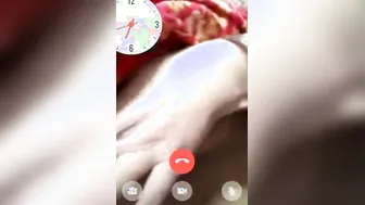 Lonely Wife Flashing Her Heavy Boobs During Late Night Video Call