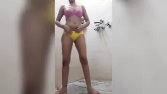 Indian Gf Showing Off Her Tits And Pussy For Lucky Boyfriend