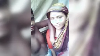 Village Wife Moaning While He Sucks Her Nipples On Hidden Cam