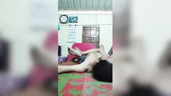 Bengali Wife With Big Tits Riding Hubbys Dick Like A Total Slut