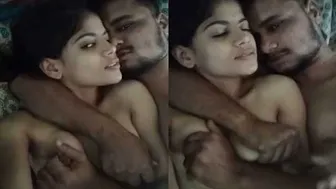 Horny Desi GF Getting Fucked Hard In Bedroom After Work