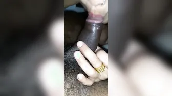 Village Aunty Sucking And Deepthroating Cock On Camera For Him